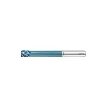 Garant Master Steel Solid Carbide Torus End Mill, for Hard Steels, TiAlN Coated, 2/0.3 mm 206335 2/0,3